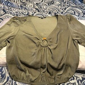 Express xs silky shirt